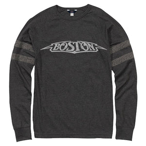 Boston Logo Long Sleeve Crew T-Shirt-Boston