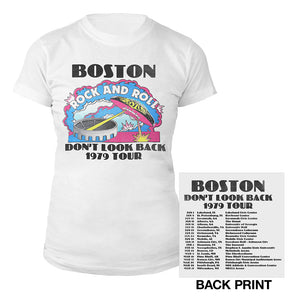 Don't Look Back Vintage Tour Women's T-Shirt-Boston