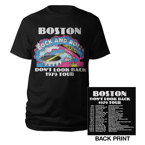 Don't Look Back Vintage Tour T-Shirt-Boston